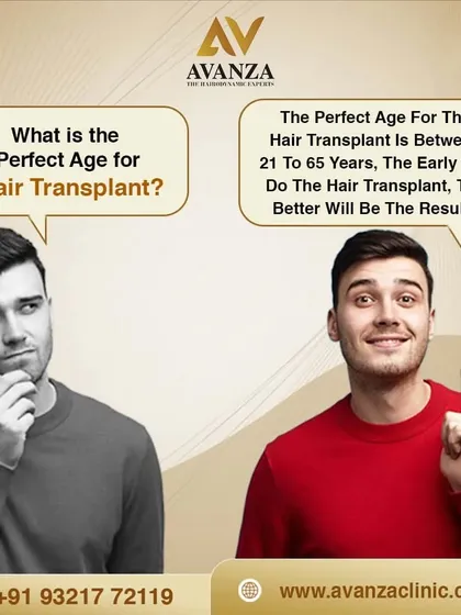 What is the perfect age for a hair transplant? While it's possible between 21 to 65 years, the earlier you address hair loss, the better the potential results, as you can maintain a fuller look over time.