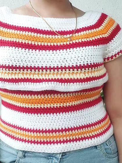 Custom Crochet Tops photo 19