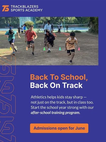 Back to school, back on track. Athletics helps kids stay sharp not just on the track, but in the classroom too. Admissions are open for our after-school program.