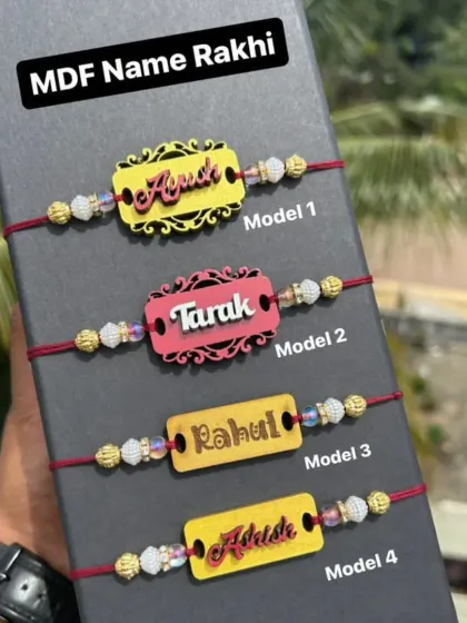 Customized Gifts - Personalized Accessories & Decor Rakhi & Raksha Bandhan Gifts photo 12