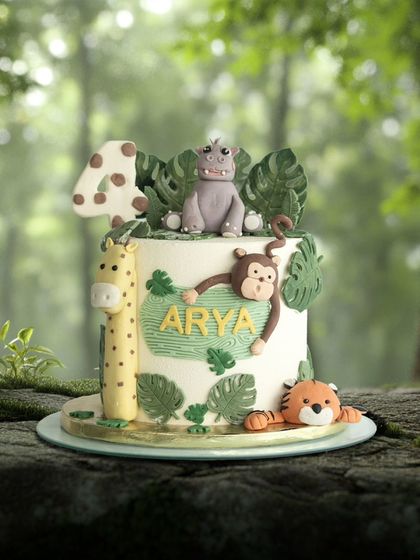 Neeth Medappa - Kids' Themed Birthday Cakes Animal Kingdom Cakes photo 9