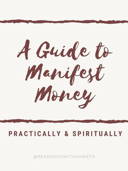 A graphic for my money manifestation e-book. It's time to connect with money, understand it, and overcome the ongoing battle you have with it. This is not a book you just read and set aside; it's a practical guide to changing your financial reality.