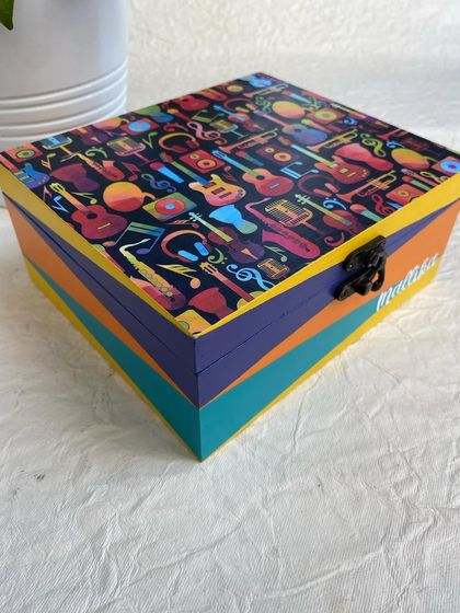 Neetikriti - Hand-Painted Home Decor & Personalized Gifts Custom Organizer Boxes photo 31