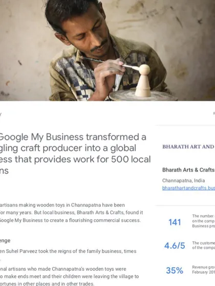 We are incredibly proud of this case study by Google, which details how we took our four-generation family business online. This step helped us create sustainable work for over 500 local artisans and share the art of Channapatna with the world.