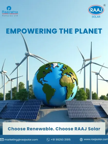 Raaj Solar - Residential & Commercial Solar Solutions The Future is Solar: Innovations & Ideas photo 5