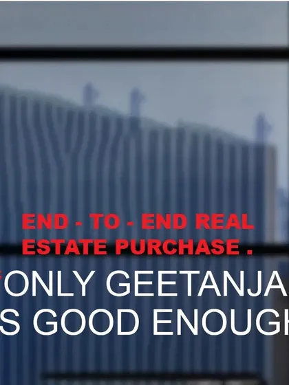 For end-to-end real estate purchase assistance, only Geetanjali is good enough. Our partnership with Manushi Chhillar reinforces our promise of quality and trust.