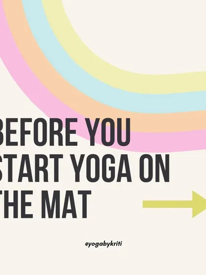 Before you even step on the mat, preparing your body and mind is key. This graphic introduces the importance of diet and sleep as foundational pillars for a safe and beneficial yoga practice.