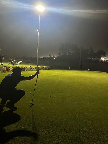Night Golf Under Floodlights photo 4