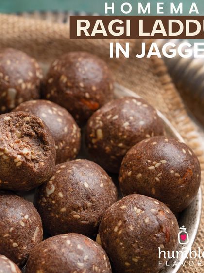 My Homemade Ragi Laddus have a beautiful, deep color and a rich, earthy flavor. Ragi, or finger millet, is a superfood known for its high calcium and protein content. These laddus are a great way to enjoy a traditional sweet without any guilt.