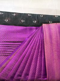 Saree Pre-pleating & Box Folding Service