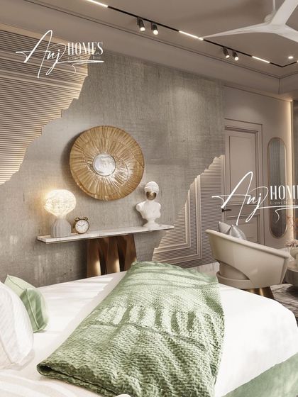 AnjHomes - Home Interiors & Renovation Luxury Bedroom Sanctuaries photo 3