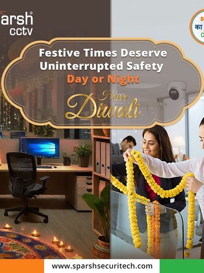 Festive times deserve uninterrupted safety. Whether you're celebrating Choti Diwali at home or the office, our cameras provide day and night security so you can enjoy the festivities without worry.