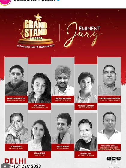 My partner, Akhilesh Sharma, was also a member of the Eminent Jury at Acetech Delhi. Our participation in such events helps us stay at the forefront of the industry.