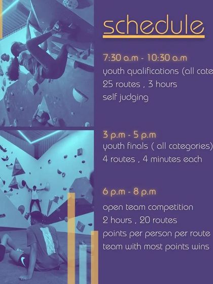 Elevate - Climbing Events & Competitions Competitive Events: Test Your Mettle photo 8