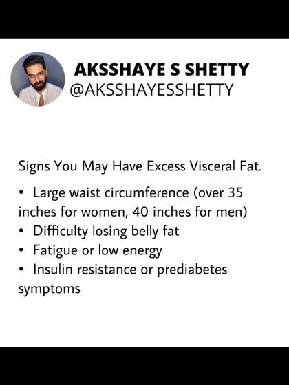 Visceral fat is the dangerous, unseen fat around your organs. I explain what it is, why it's harmful, and provide actionable diet and lifestyle tips to reduce it, such as focusing on a high-protein diet and managing stress.