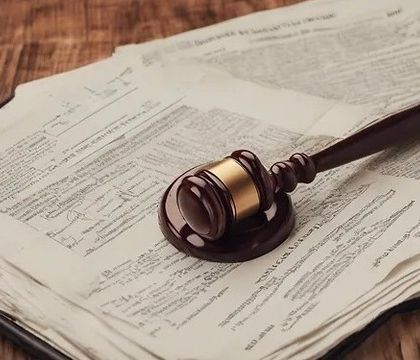 A gavel on legal documents symbolizes the finality and authority of the court's decision in a divorce. My job is to ensure that all legal arguments are presented effectively so that the final decree is fair and just.