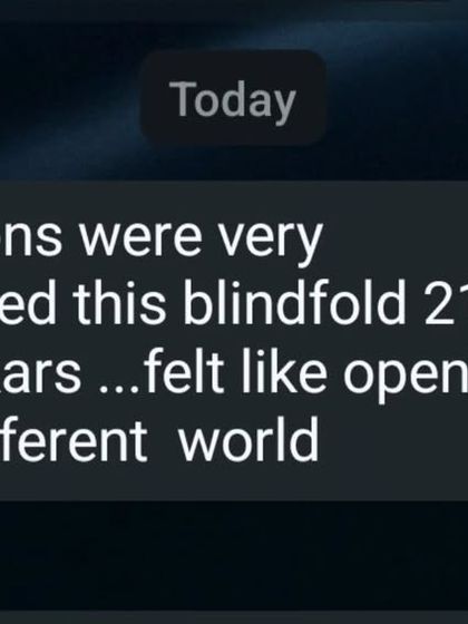 "Felt like opening eyes into a different world." This is the kind of feedback that makes me want to explore more unique experiences in our practice.