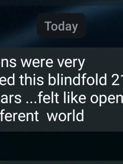 "Felt like opening eyes into a different world." This is the kind of feedback that makes me want to explore more unique experiences in our practice.