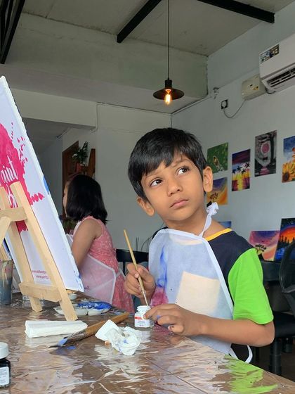 Paint Bar - Private Paint Parties Creative Kids' Parties photo 15