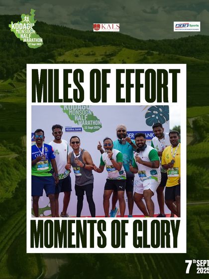Miles of effort, moments of glory. Every mile tells a story, and every finish line holds a moment of triumph.