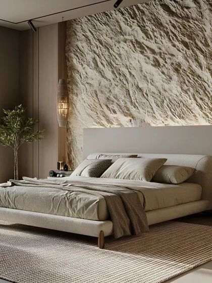 Dreaming in Colors & Textures - Modular Interiors & Room Renovation Serene Master Bedrooms photo 6