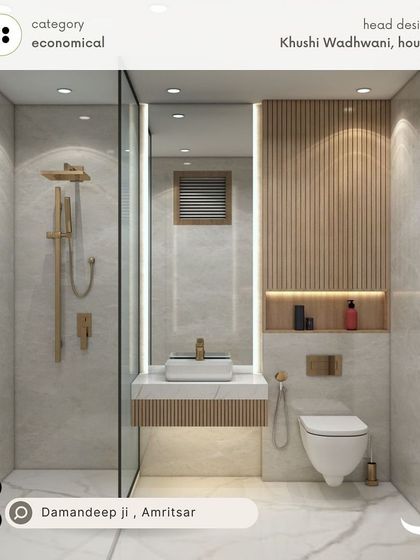 Sourabh Jain - Home Interior Design & Renovation Bathroom Design: From Basic to Spa photo 32