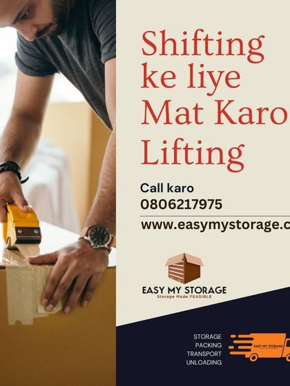 Shifting ke liye mat karo lifting. This is our core belief. Let us do the heavy work. Our service includes storage, packing, transport, and unloading, so you don't have to lift a finger.