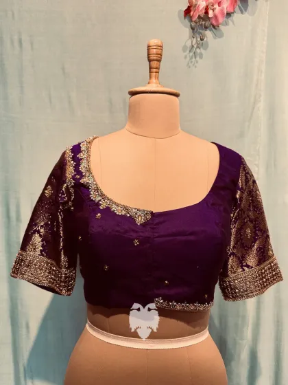 Blouse House by Mahitha Prasad - Custom Blouse Design & Embroidery For the Family: Elegant Heirlooms photo 22