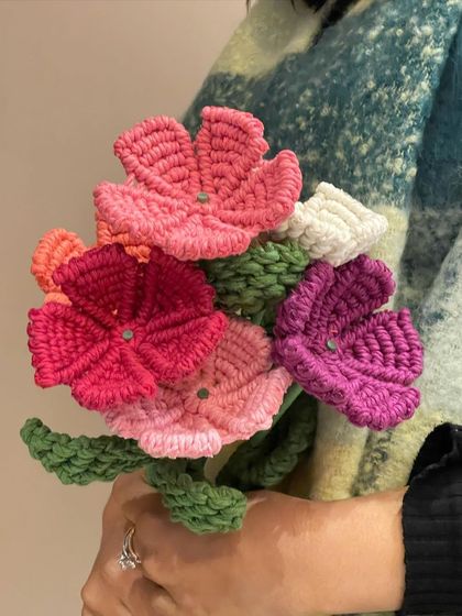 Shifa - Macrame Home & Living Decor Botanical Beauty: Leaves & Flowers photo 16