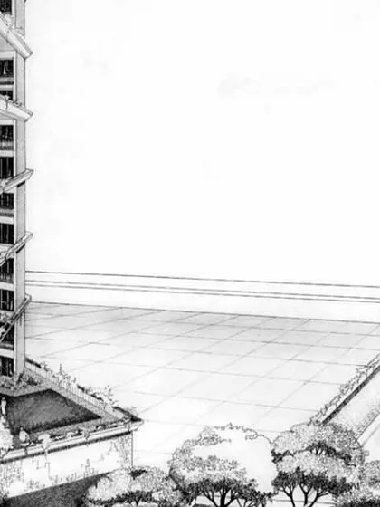 An early conceptual sketch exploring the idea of stacked housing. For me, an apartment building is not a 'machine to live in', but a place where the flow of relationships, both spatial and human, defines the sense of home.