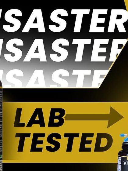 Vitamin D3 Disaster? Lab Tested. A promotional image for my lab test video on a Vitamin D3 supplement, questioning its quality and safety.