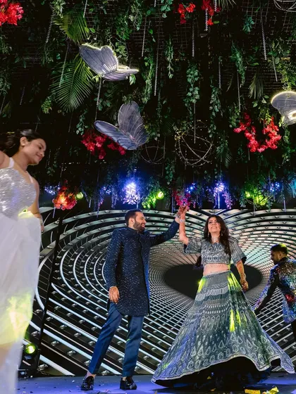 More electrifying moments from our Sangeets and parties, showcasing dance performances, stunning decor, and non-stop celebrations.
