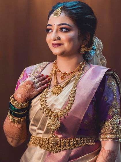 Swarna Nagaraj - Bridal Makeup & Hairstyling Engagement & Pre-Wedding Ceremonies photo 31