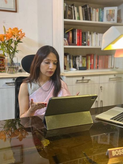 Speaking during the virtual session with Girl Up. My journey has taught me that change is not a long shot; it is each one empowering one.