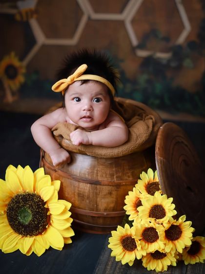 WonderBump Studio - Newborn Photography Cozy in Baskets & Props photo 16
