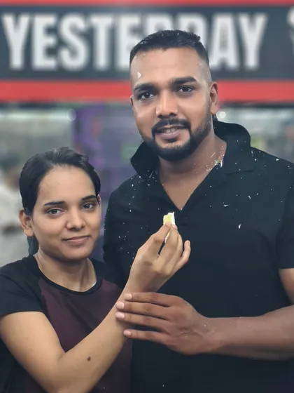 A moment with a student. We are more than a gym, we are a community that supports each other.