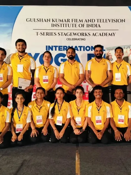 I am so proud of our team at the International Yoga Day event with T-Series. It's a privilege to lead such a dedicated group of trainers and share our love for fitness with a wider community.