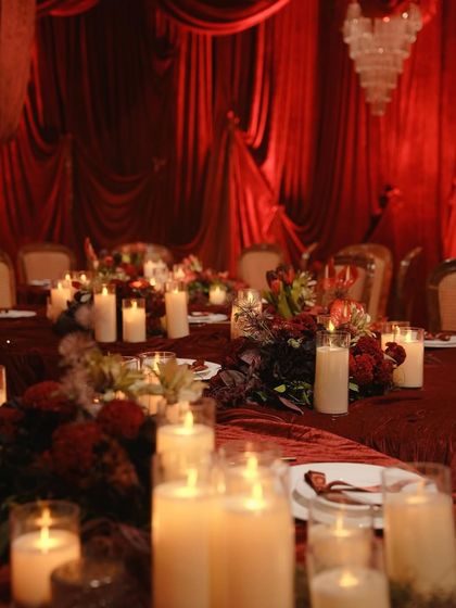 The Decor Company - Wedding & Social Event Design Luxe Red & Velvet Celebrations photo 23