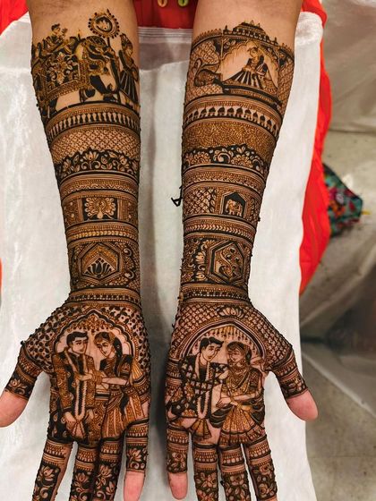 Shaik Tabassum - Destination Wedding Mehendi Storytelling Mehendi: Your Love Story on Your Hands photo 3