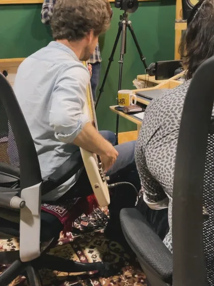 Producer Michael League building the bass line for 'Liquid Light'. This is a peek into the compositional process, where we layer each element to build the song's foundation.
