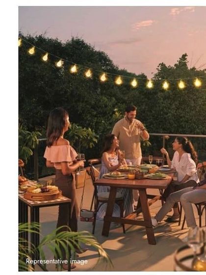 For this DLF campaign, I styled a group of friends for a rooftop gathering. The outfits are chic yet relaxed, creating a warm, social atmosphere that feels both aspirational and achievable.