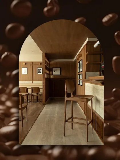 A video tour of Quick Brown Fox Coffee Roasters, showcasing how our travertine beige surfaces help bring the Japandi minimalist vision of the architects to life.