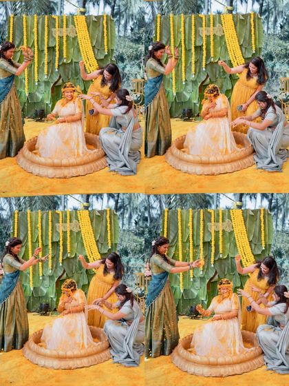 Vibrant Haldi Moments photo 39