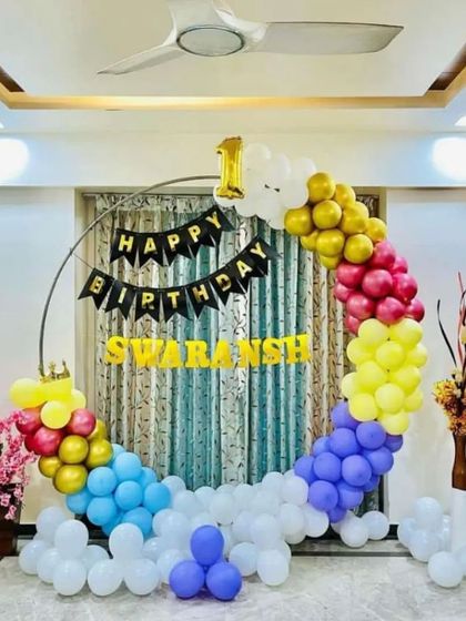 Elysian Party Planner - Birthday Party Decoration Intimate At-Home & Room Decorations photo 6