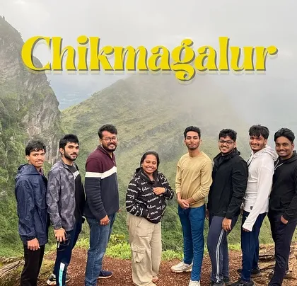 This is what a weekend in Chikmagalur with us looks like. We climb up to misty peaks, find the best viewpoints, and make sure everyone gets that perfect group photo to remember the escape. It's all about good vibes and great heights.