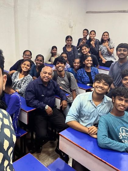 Celebrating wisdom and devotion with the serene shade of royal blue during our 2024 Navratri week.