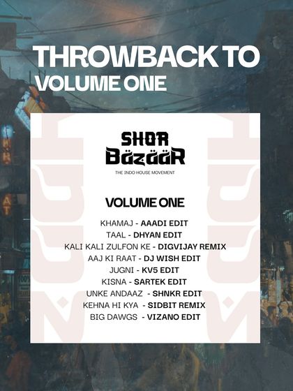 Digvijay Singh Thakur - Shor Bazaar: Curated Music Experiences Shor Bazaar Compilations: The Indo House Movement photo 3