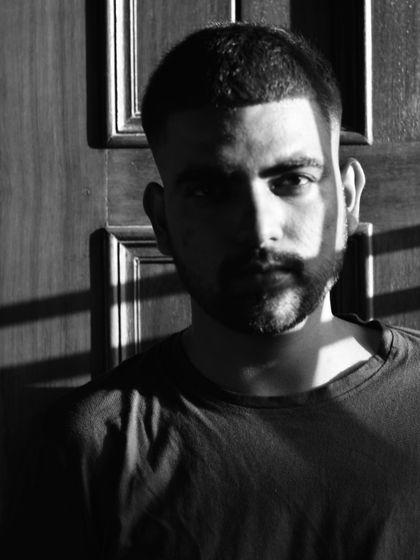 Another version of the same self-portrait.