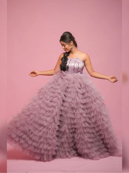 Creative Kalpane - Occasion Wear Rental Statement Gowns: Ruffles & Florals photo 36