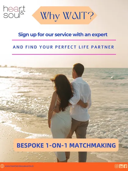 Walking into the sunset with your perfect match. I help you find a partner to share life's beautiful, peaceful moments with.
